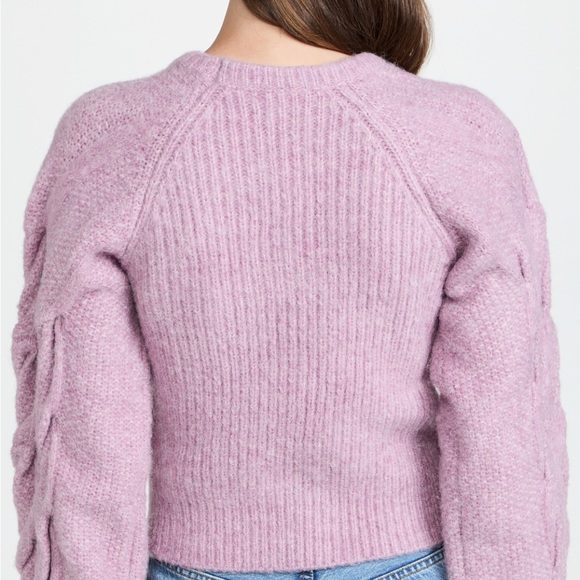 Astr the Label heavy knit sweater with puff sleeves - Picture 4 of 8